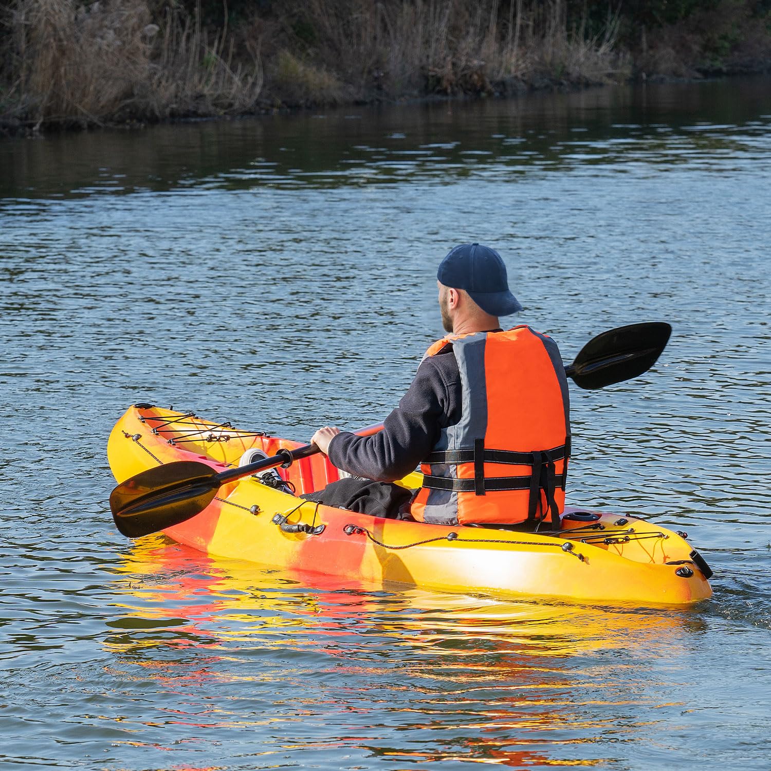 Amazon.com : Fishing Kayak, 9.4FT Hard Shell Kayak, Sit on